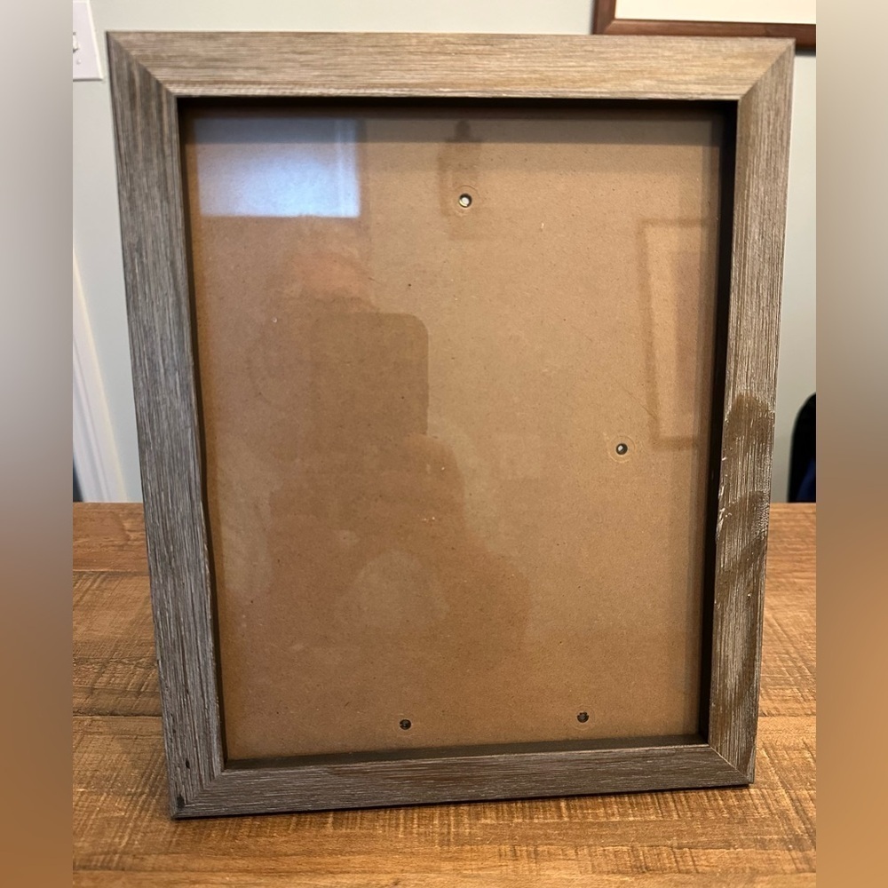 Wooden 8 x 10 photo frame ‘Braley Barnwood’ by Fetco Home Decor